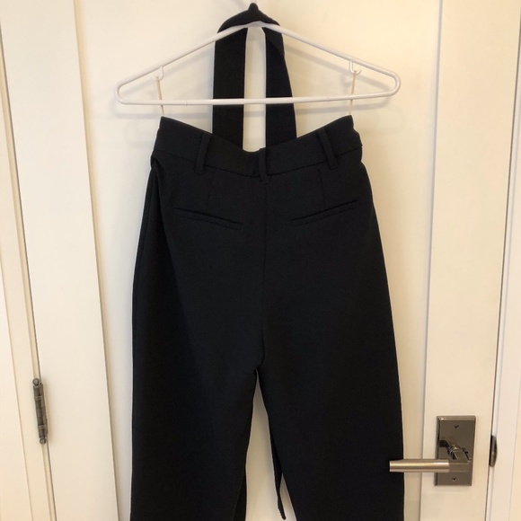Aritzia Wilfred Black High Rise Pants with Belt - Picture 4 of 5